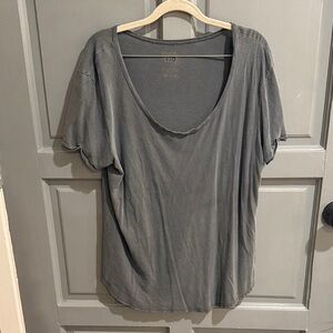 RVCA Charcoal Short Sleeve Women's Tee